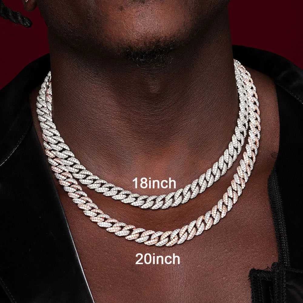 Collier & Bracelet Maille Royale – Finition Or 18K & Argent Rhodié