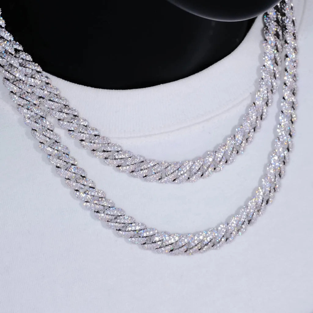 Collier & Bracelet Maille Royale – Finition Or 18K & Argent Rhodié